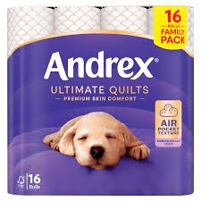 Andrex Ultimate Quilts 16 Pack Andrex Ultimate Quilts 16 Pack