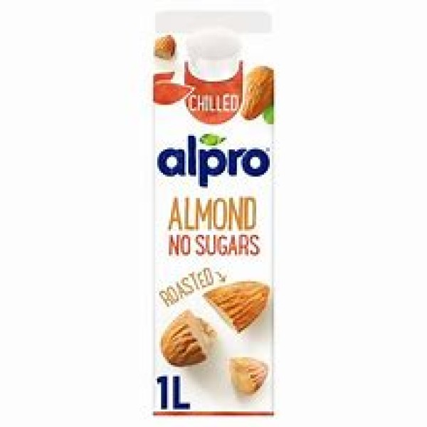 Alpro Almond No Sugars 1 Litre Almond No Sugars