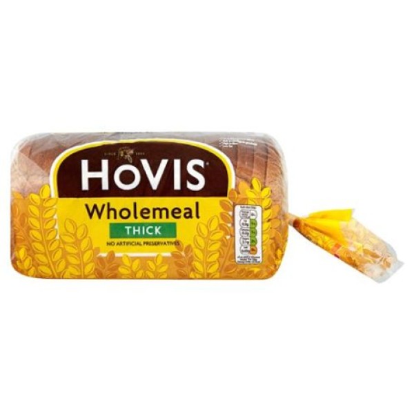 Hovis Thick Wholemeal 800g Thick W/meal